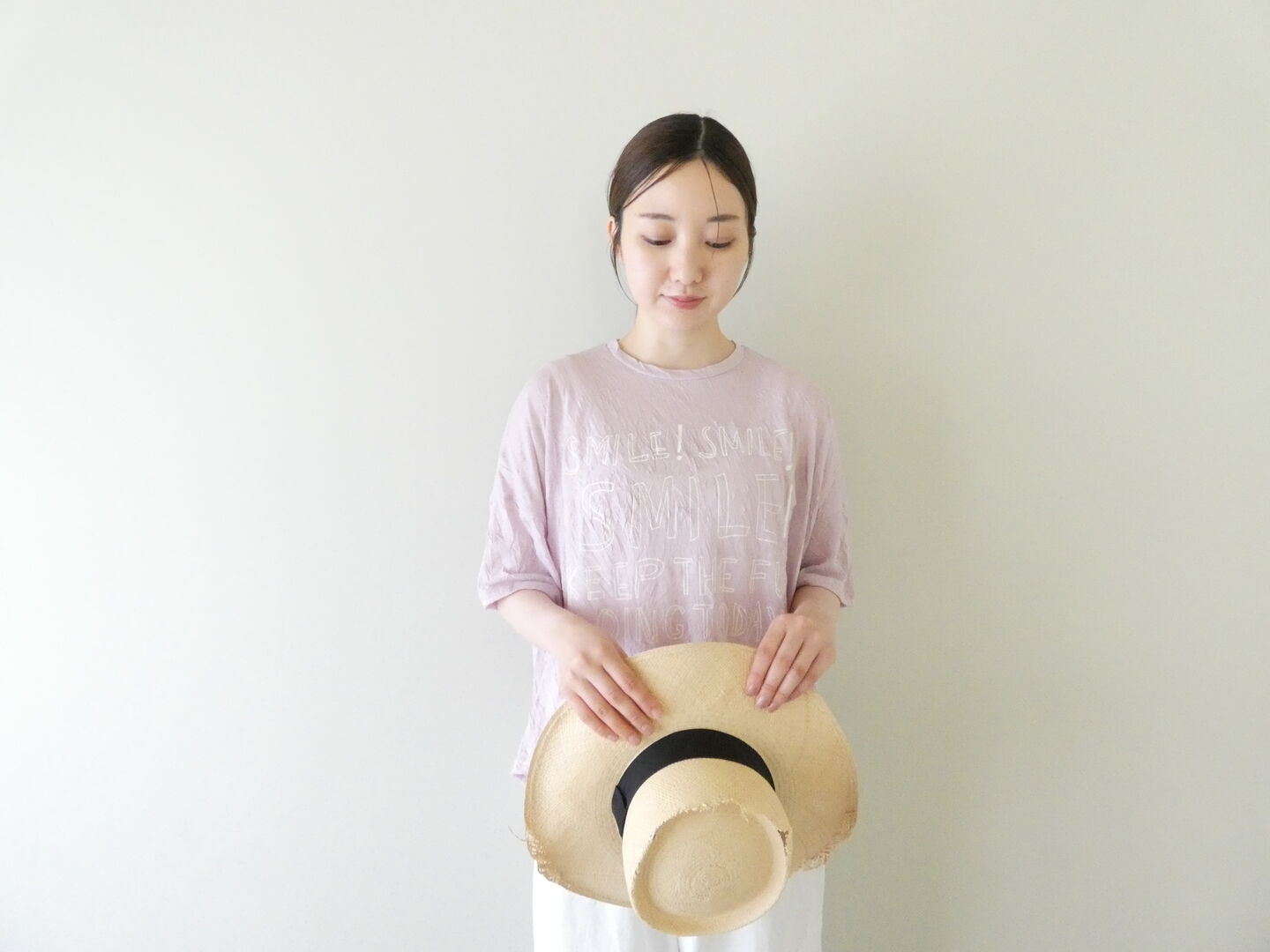 tumugu(ツムグ) ワッシャーライトプリントTシャツの商品画像2