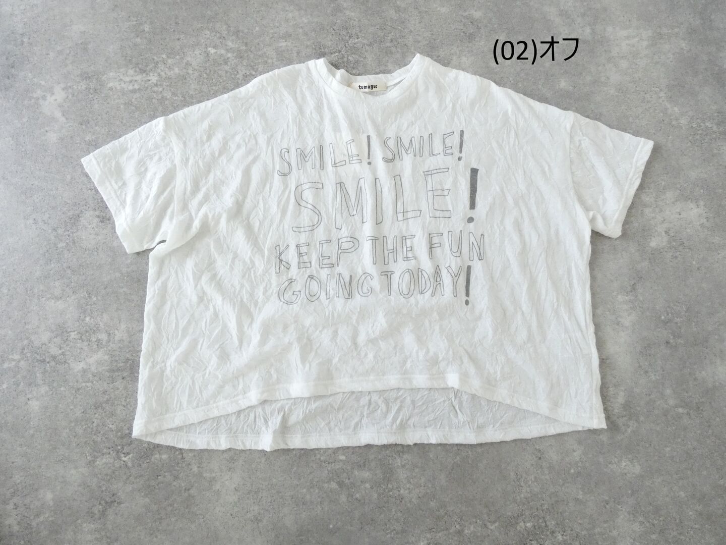 tumugu(ツムグ) ワッシャーライトプリントTシャツの商品画像28
