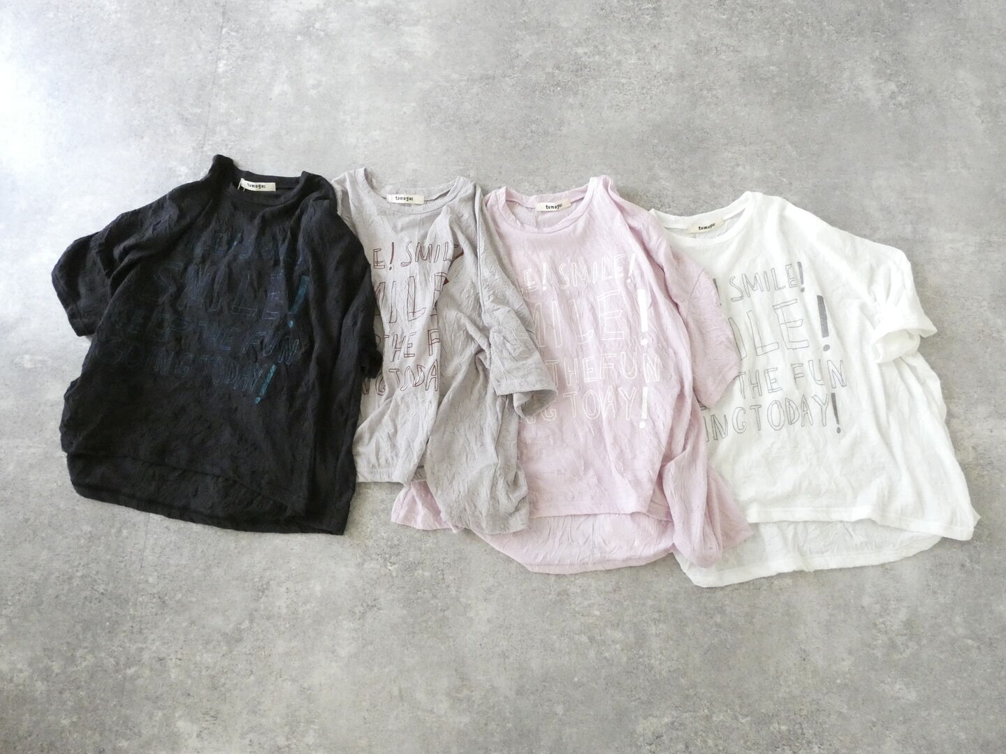 tumugu(ツムグ) ワッシャーライトプリントTシャツの商品画像3