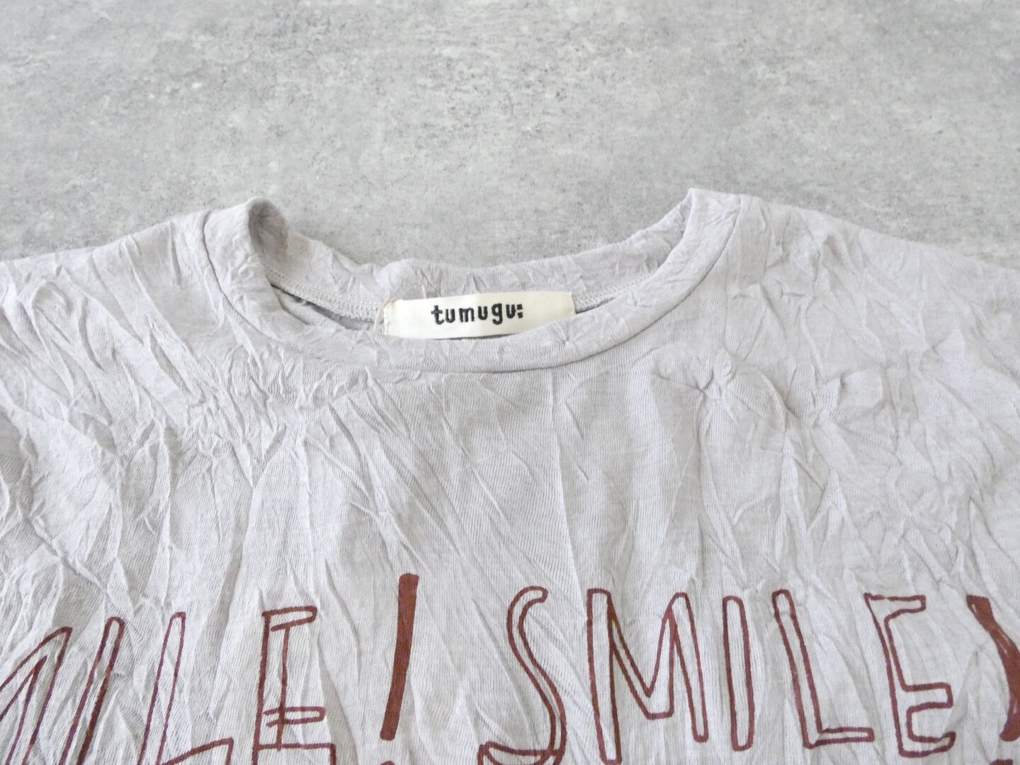 tumugu(ツムグ) ワッシャーライトプリントTシャツの商品画像45