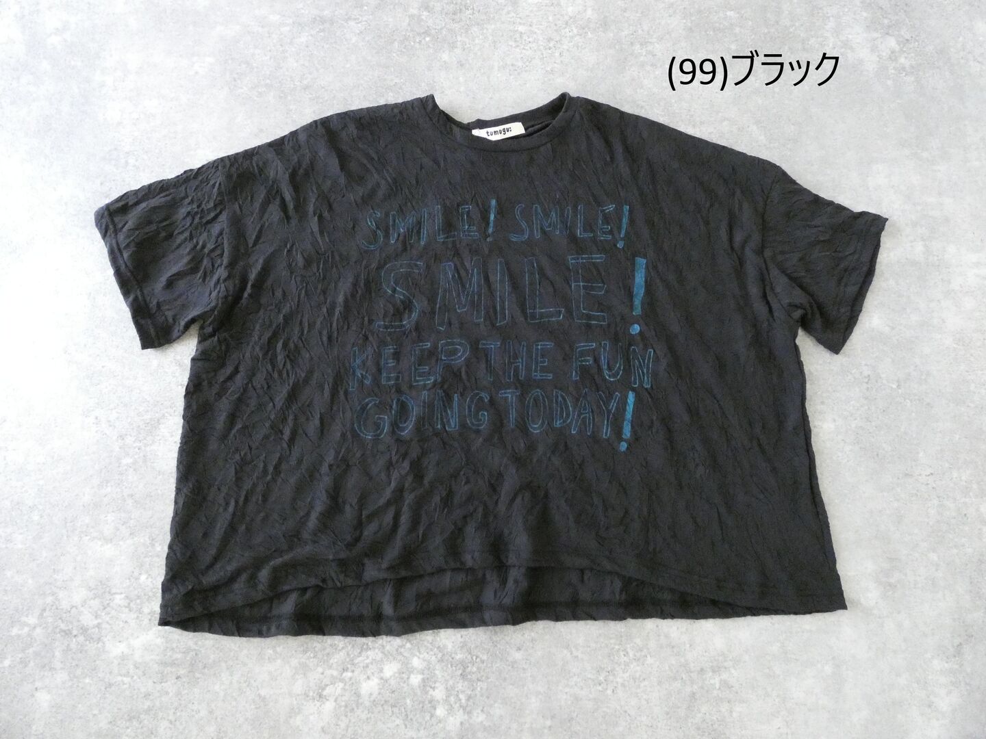 tumugu(ツムグ) ワッシャーライトプリントTシャツの商品画像56