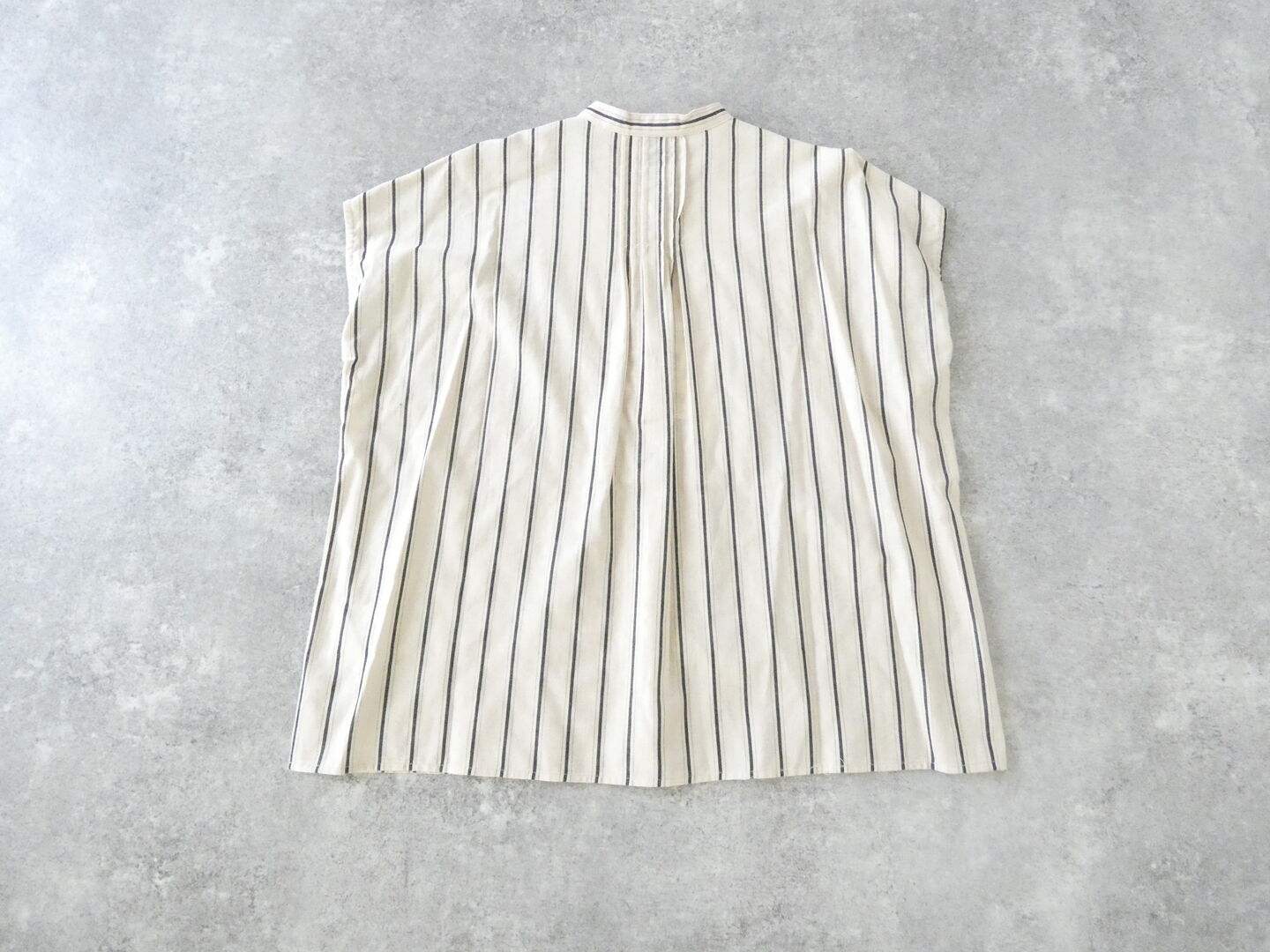 NOMBRE IMPAIR(ノンブルアンペール) コットンストライプねじりピンタックブラウスの商品画像12