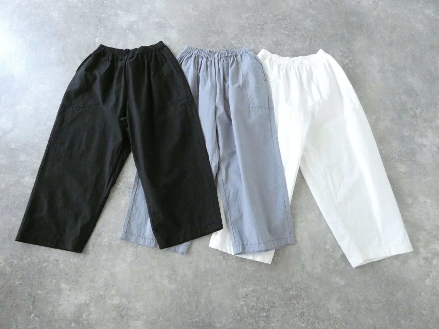homspun(ホームスパン) バルキーシーチング厚手ギャザーパンツの商品画像3