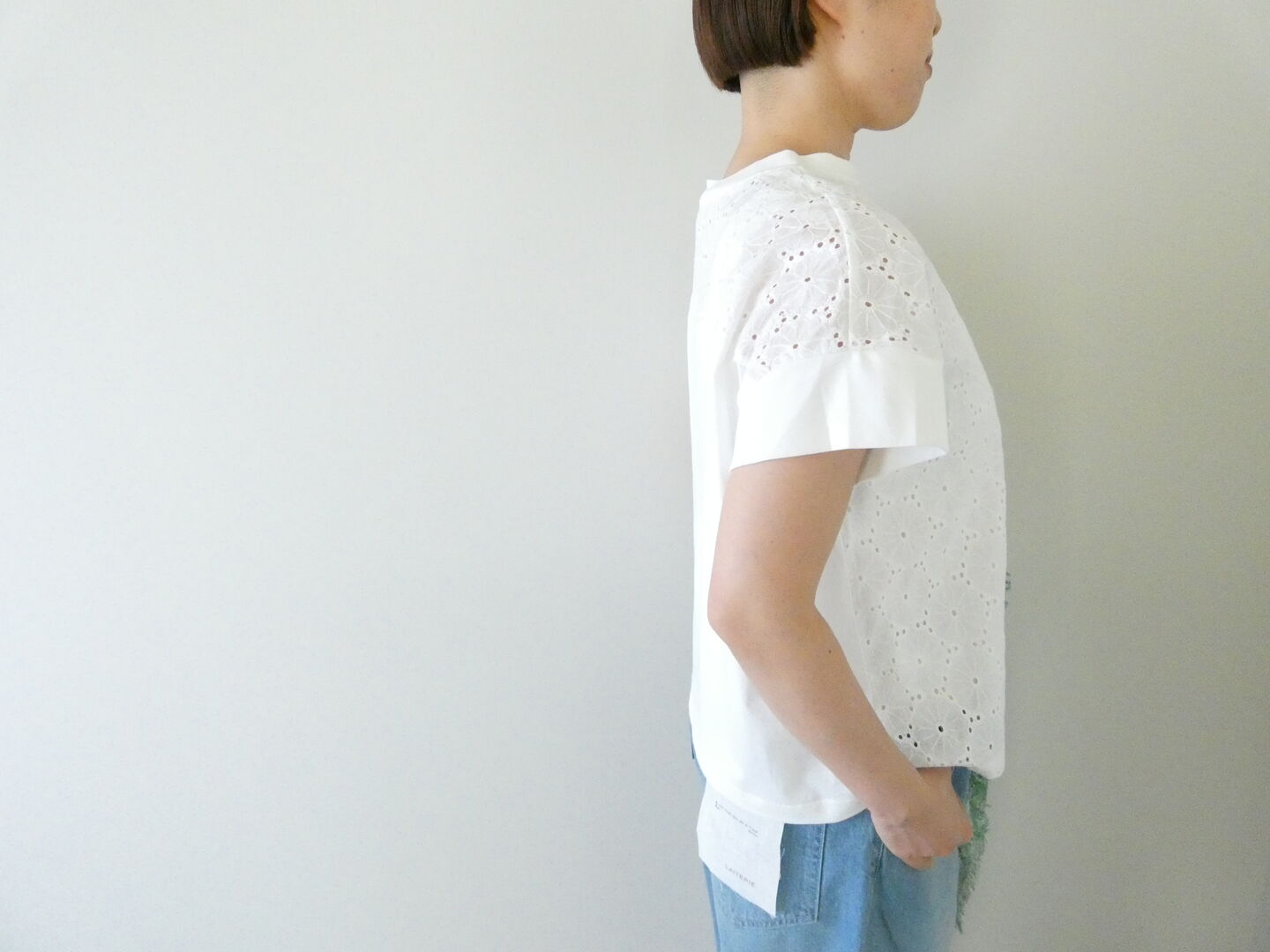 SOUFFLE 刺繍ローンドッキングフレンチプルオーバーの商品画像4