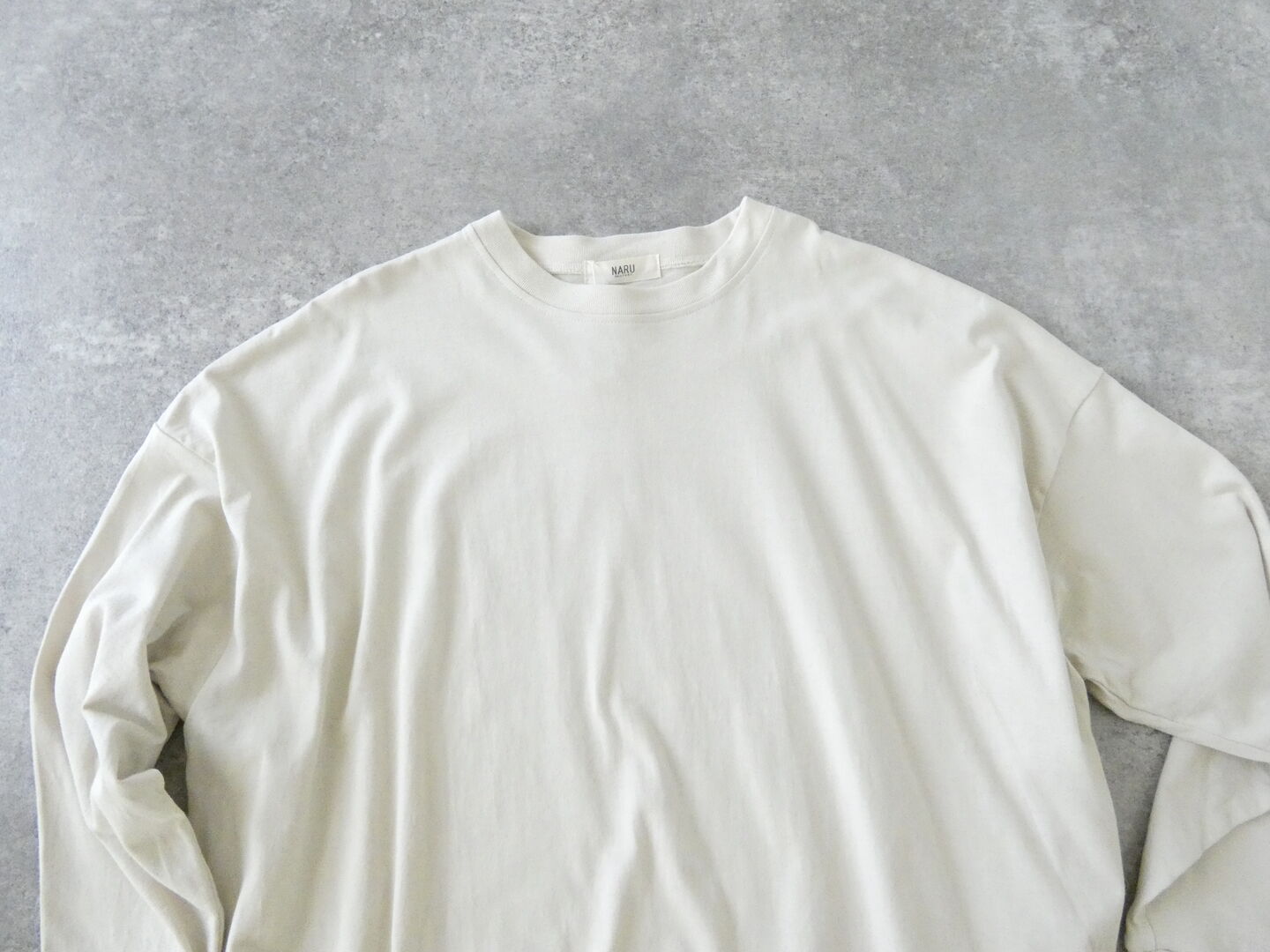 NARU 18BD天竺裾アレンジプルオーバーの商品画像30