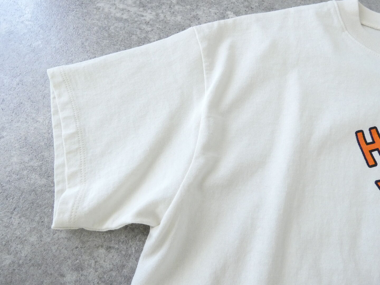 BLUE LAKE MARKET(ブルーレイクマーケット) アメリカンドライ天竺ヘムラウンドプリントTee　HOCKING VALLEYの商品画像33