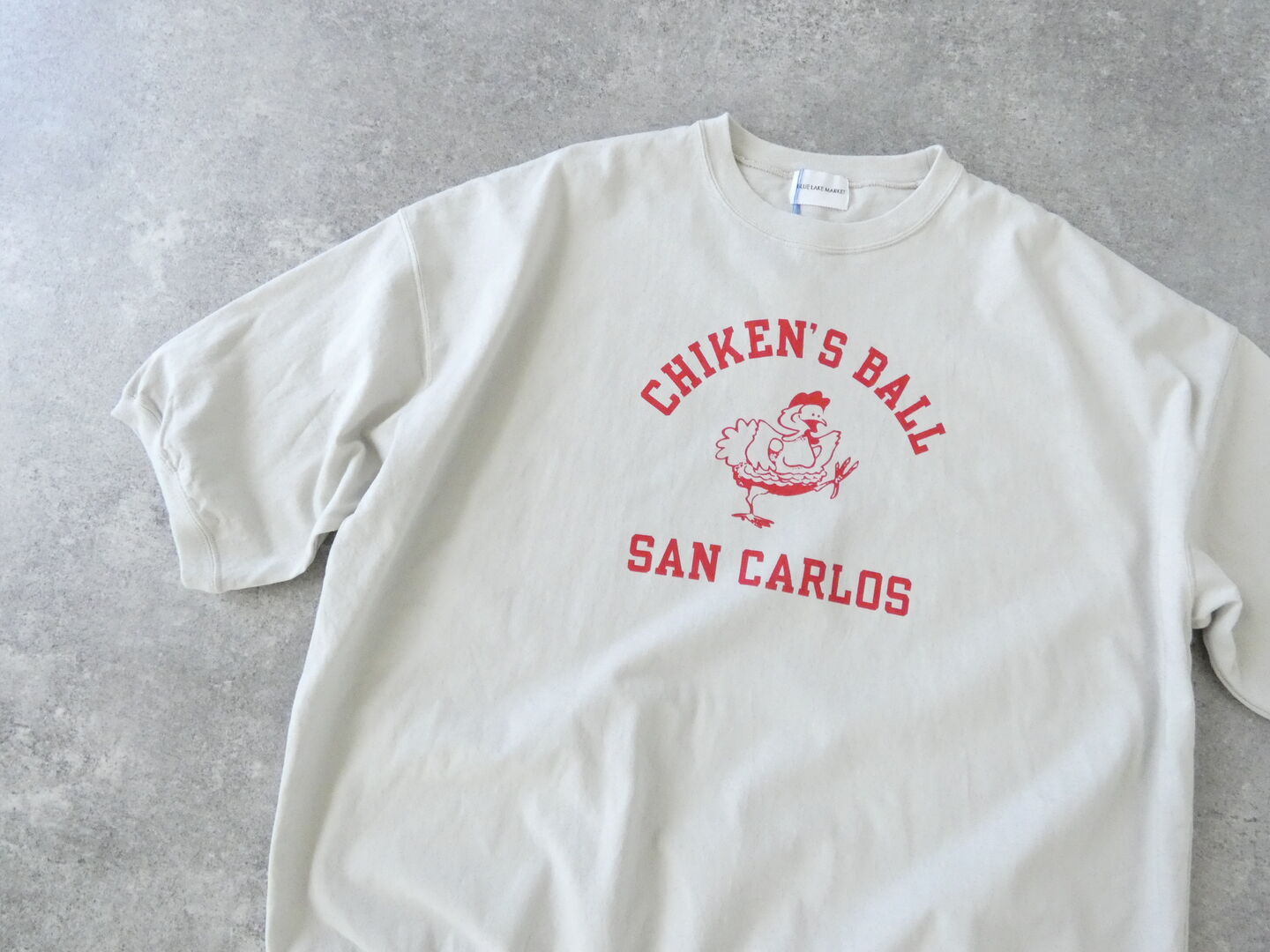 BLUE LAKE MARKET(ブルーレイクマーケット) 17/BD天竺プリントプルオーバー CHIKEN'S BALLの商品画像44