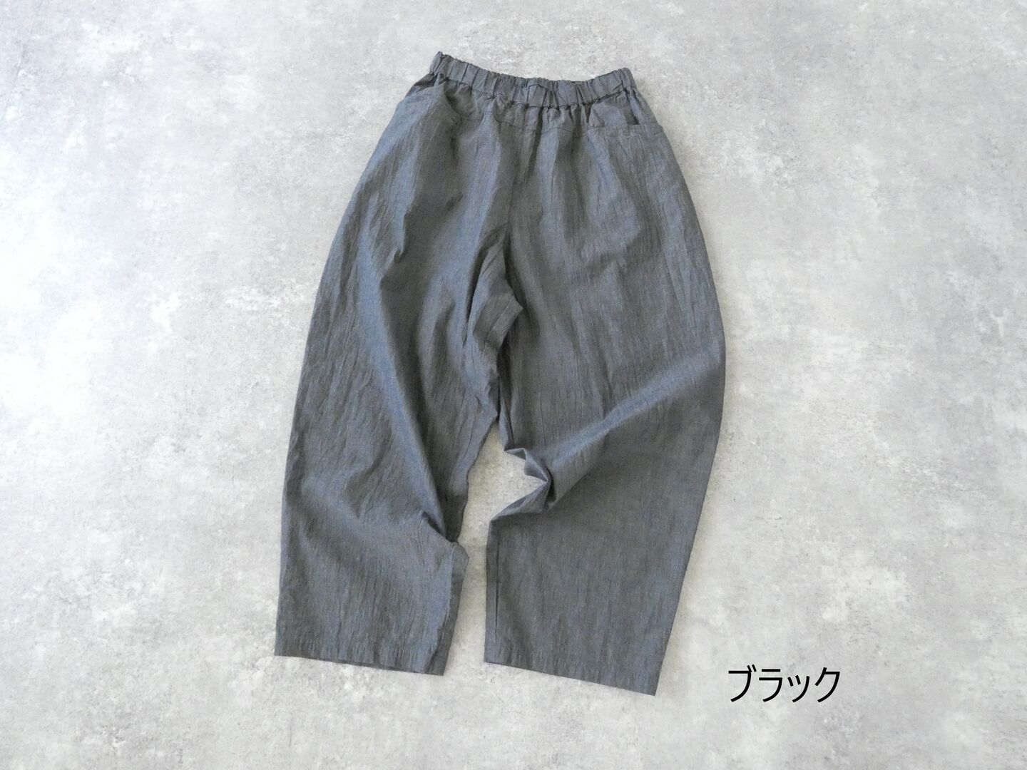BLUE LAKE MARKET(ブルーレイクマーケット) オーガニックコットンワッシャーWポケット付きヨーク切替パンツの商品画像42