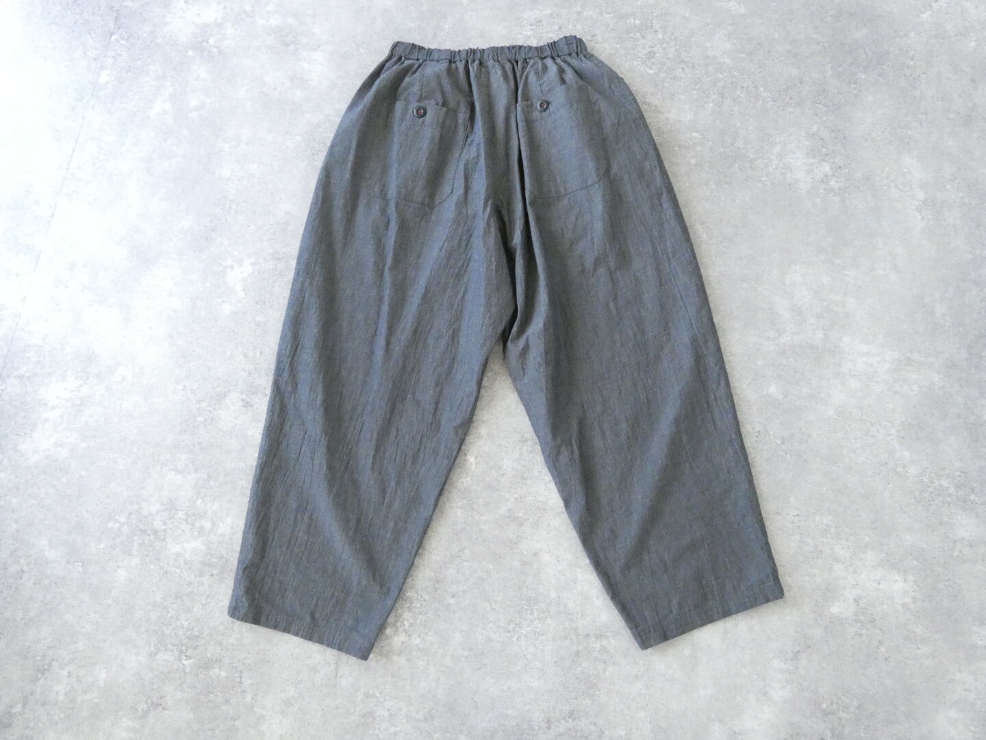 BLUE LAKE MARKET(ブルーレイクマーケット) オーガニックコットンワッシャーWポケット付きヨーク切替パンツの商品画像43