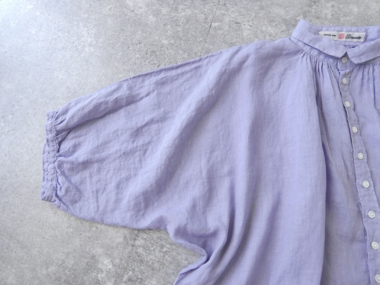 Brocante(ブロカント) リネンキャンバス グランシャツの商品画像26
