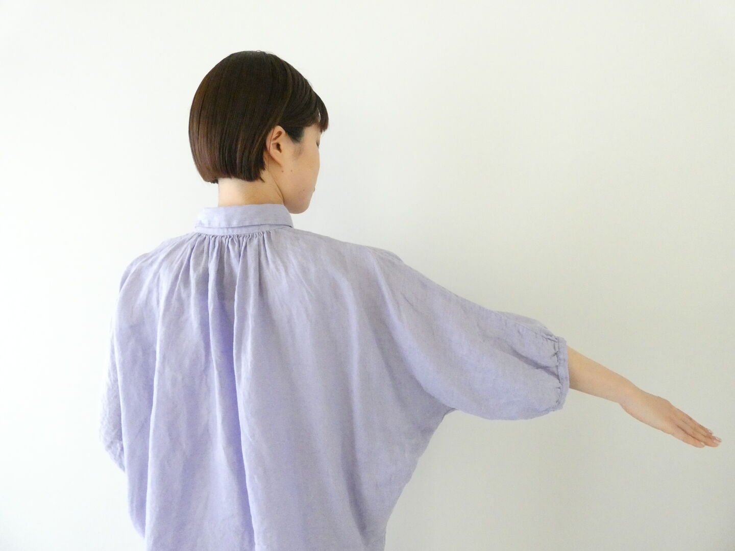 Brocante(ブロカント) リネンキャンバス グランシャツの商品画像5
