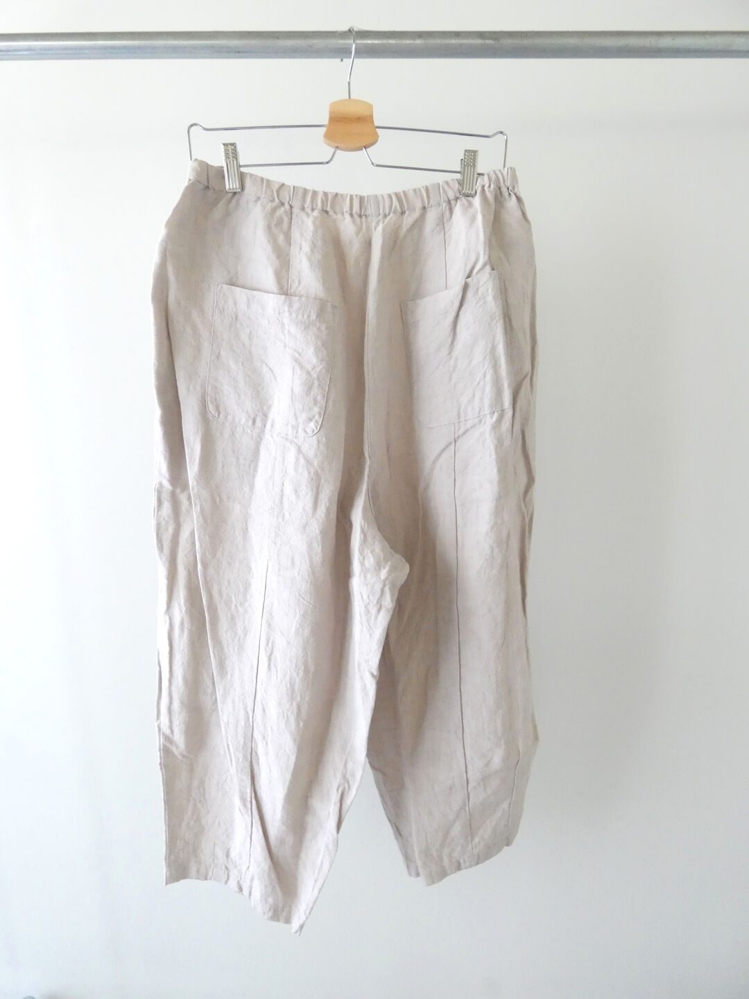 Gauze#(ガーゼ) 40/リネンチャーリーパンツ　FADE PINKの商品画像10