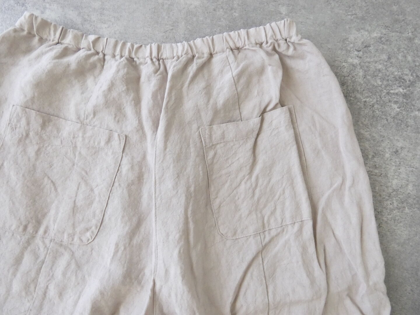 Gauze#(ガーゼ) 40/リネンチャーリーパンツ　FADE PINKの商品画像29