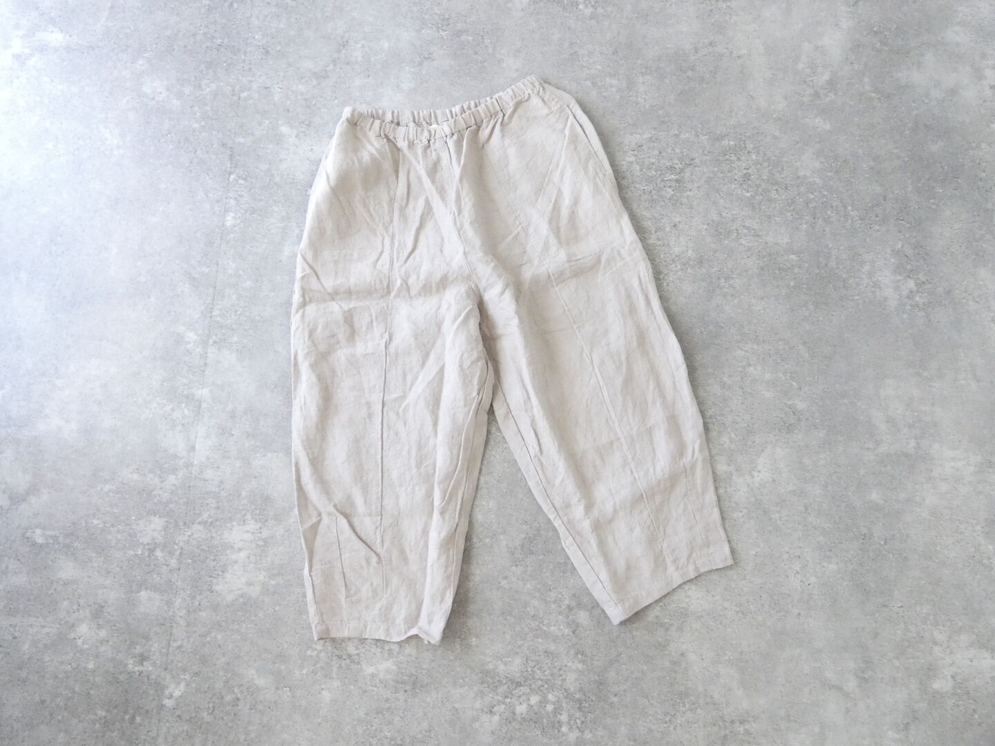 Gauze#(ガーゼ) 40/リネンチャーリーパンツ　FADE PINKの商品画像3