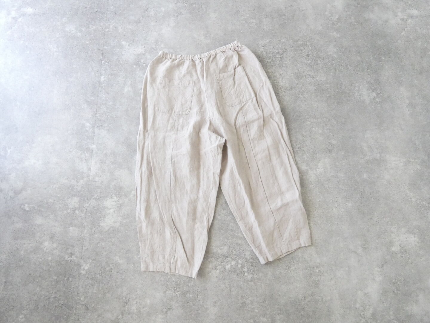 Gauze#(ガーゼ) 40/リネンチャーリーパンツ　FADE PINKの商品画像8