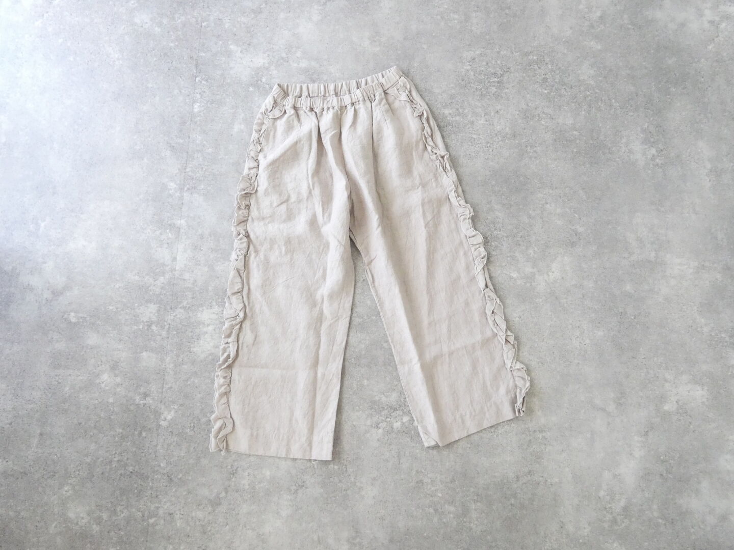 Gauze#(ガーゼ) 40/リネンビビアンパンツ　FADE PINKの商品画像3
