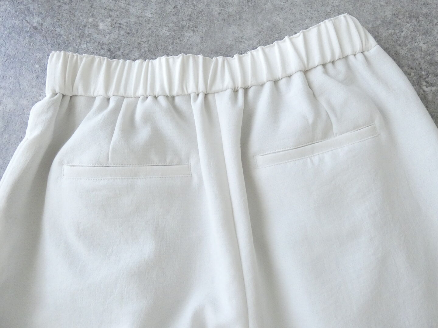 ma couleur(マ クルール) エアーメッシュダブルクロスドロストタックパンツの商品画像35
