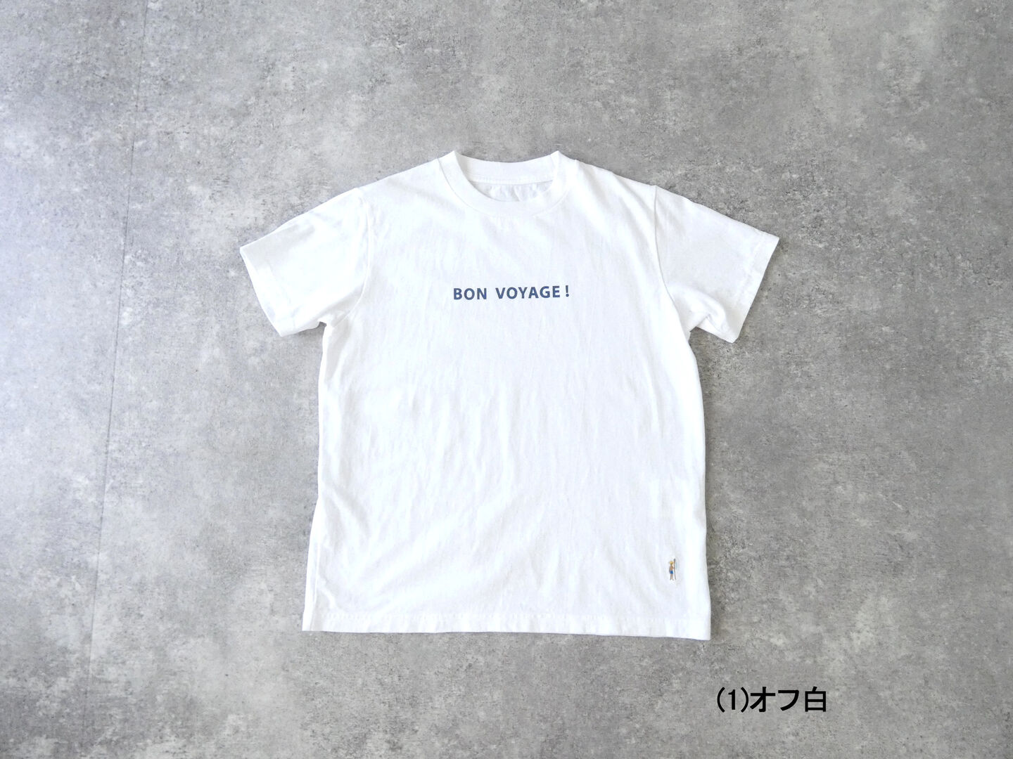 快晴堂(かいせいどう) 海上がり UNI-Tシャツ BASIC FIT SIZE A柄「ボンボヤージュ!」の商品画像10