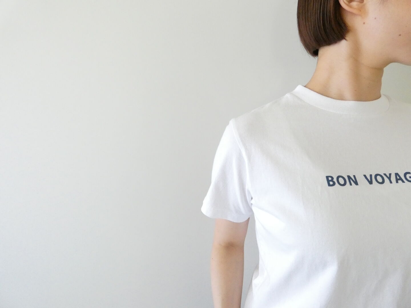 快晴堂(かいせいどう) 海上がり UNI-Tシャツ BASIC FIT SIZE A柄「ボンボヤージュ!」の商品画像4