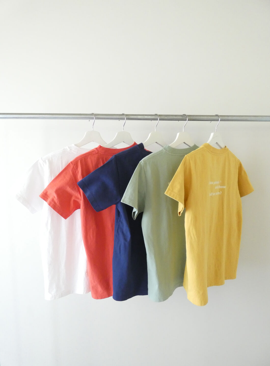 快晴堂(かいせいどう) 別注カラーあり　海上がり UNI-Tシャツ BASIC FIT SIZE　B柄「BEACH」の商品画像3