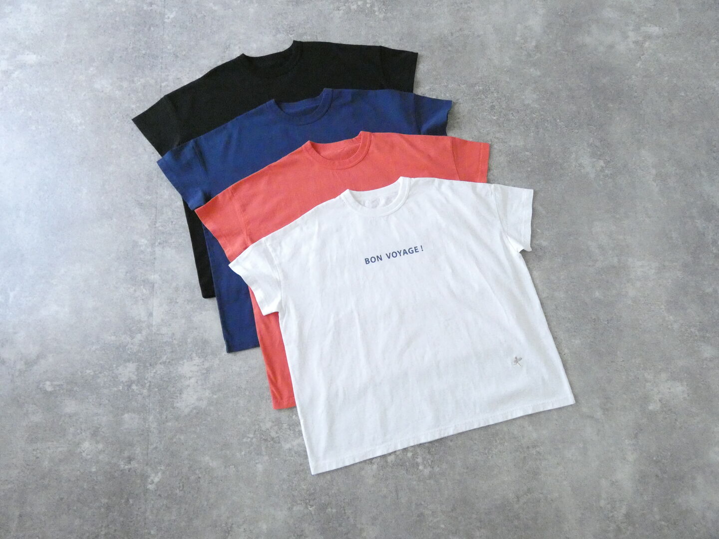 快晴堂(かいせいどう) 海上がりGIRL'S-Tシャツ WIDE FIT A柄ボンボヤージュの商品画像2
