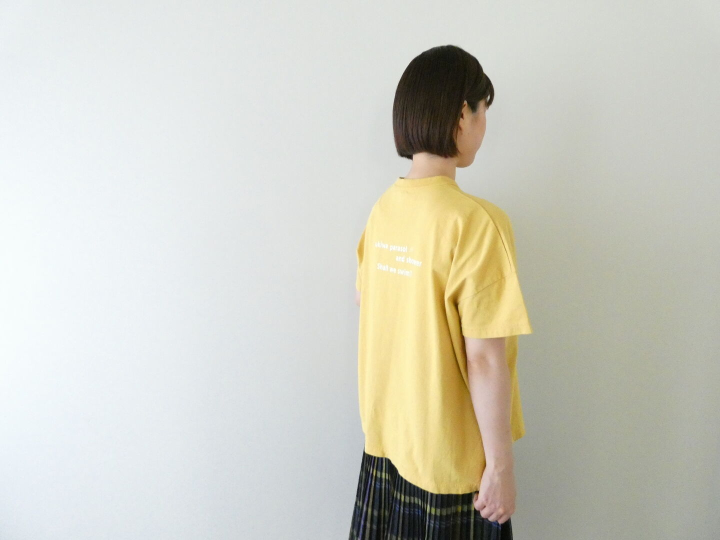 快晴堂(かいせいどう) 別注カラーあり 海上がりGIRL'S-Tシャツ WIDE FIT B柄「BEACH」の商品画像5