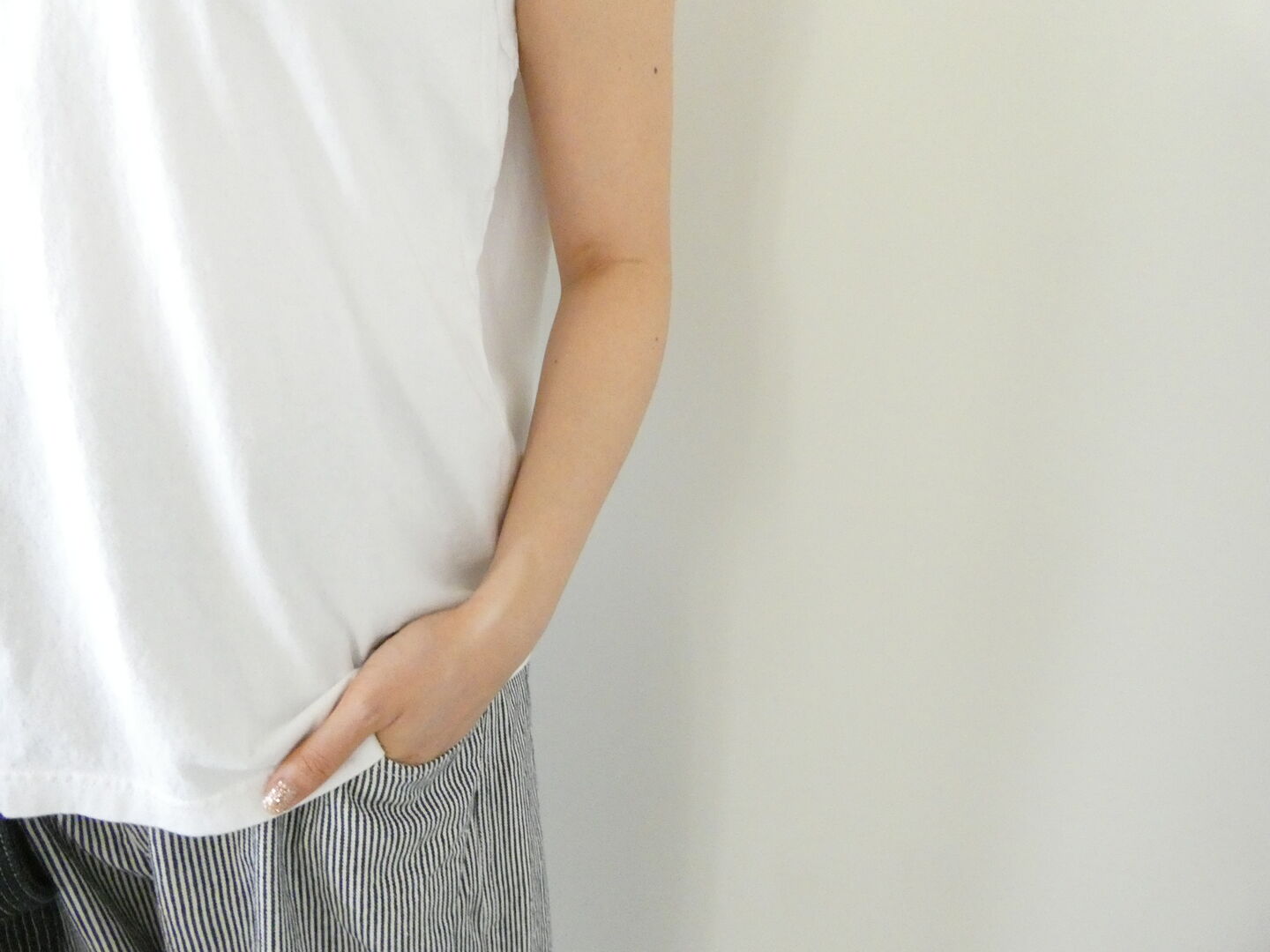 快晴堂(かいせいどう) 海上がりGIRL'S-Tシャツ SLEEVELESS B柄「BEACH」の商品画像22