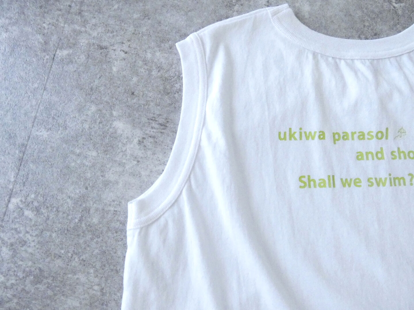 快晴堂(かいせいどう) 海上がりGIRL'S-Tシャツ SLEEVELESS B柄「BEACH」の商品画像30