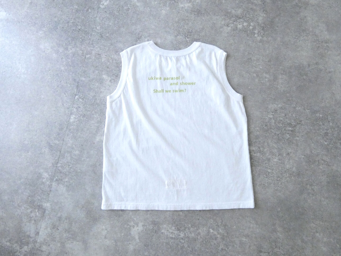快晴堂(かいせいどう) 海上がりGIRL'S-Tシャツ SLEEVELESS B柄「BEACH」の商品画像7