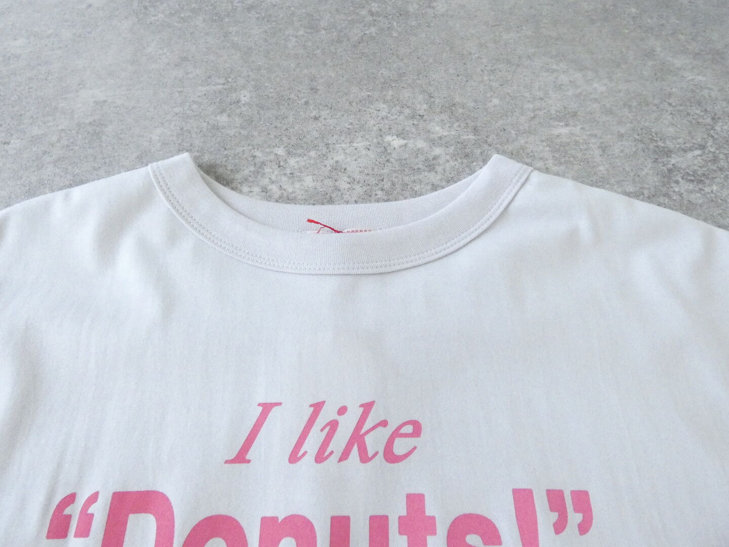 mao made(マオメイド) きれいめ天竺プリントTEE　Donuts!Chocolate!の商品画像30