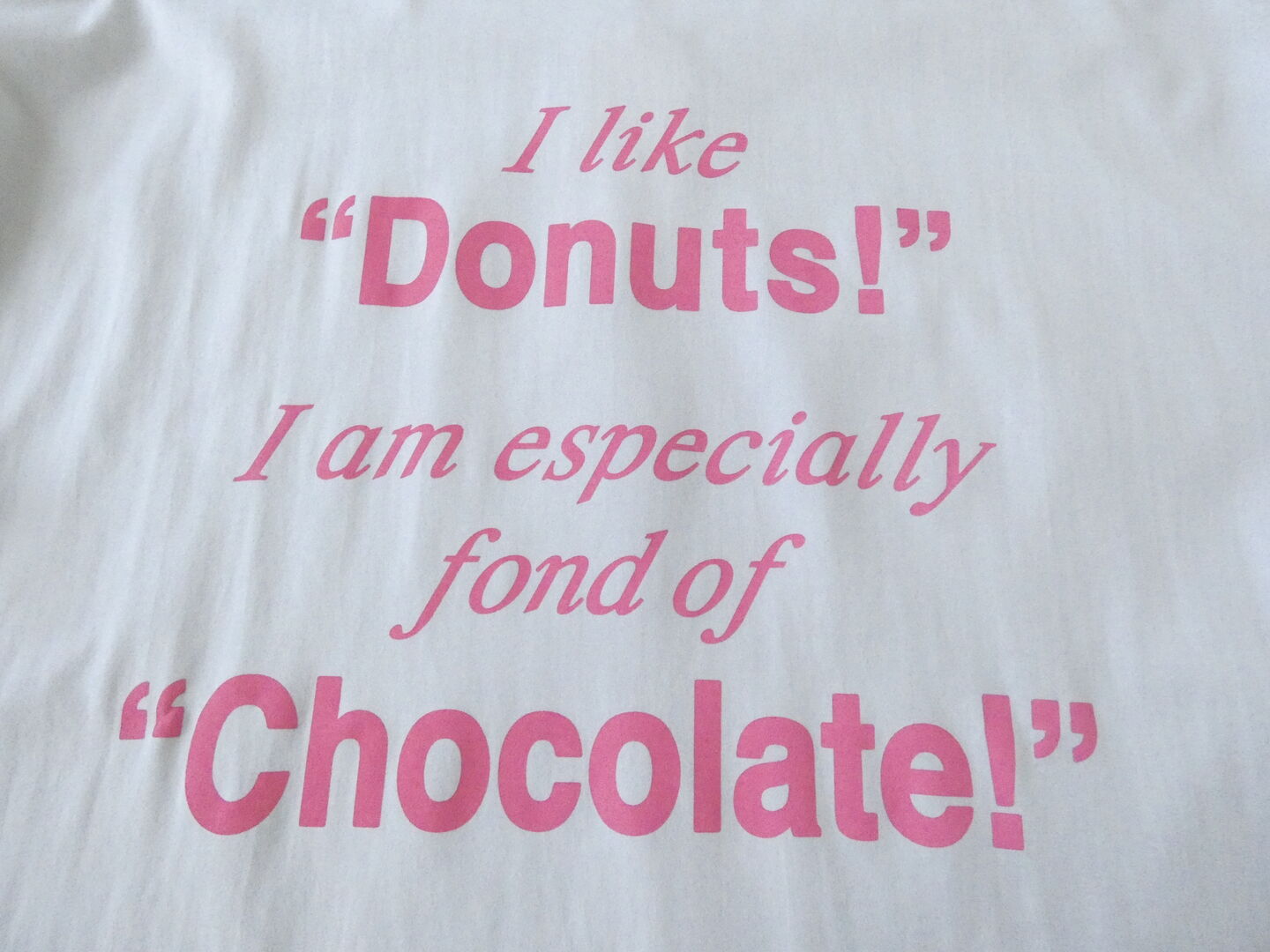 mao made(マオメイド) きれいめ天竺プリントTEE　Donuts!Chocolate!の商品画像31