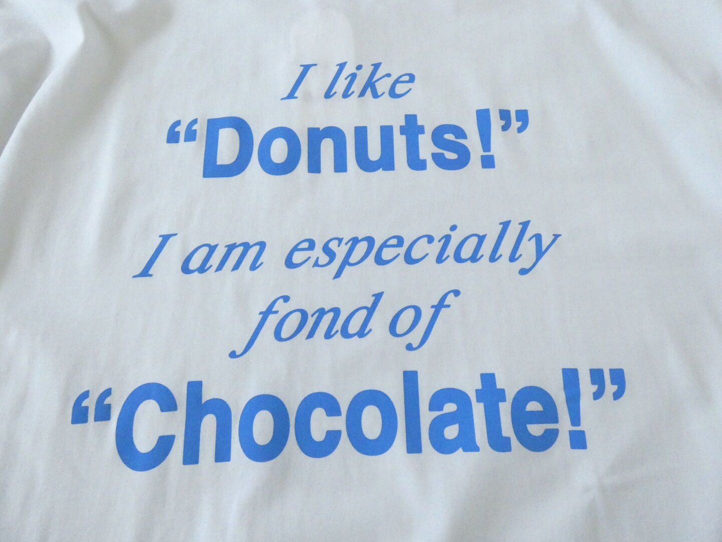 mao made(マオメイド) きれいめ天竺プリントTEE　Donuts!Chocolate!の商品画像46