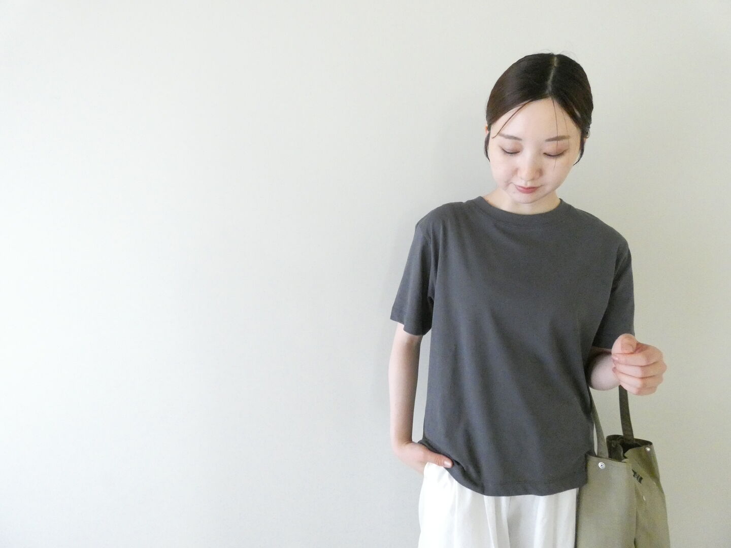 MidiUmi(ミディウミ) basic T shirt ベーシックTシャツの商品画像2
