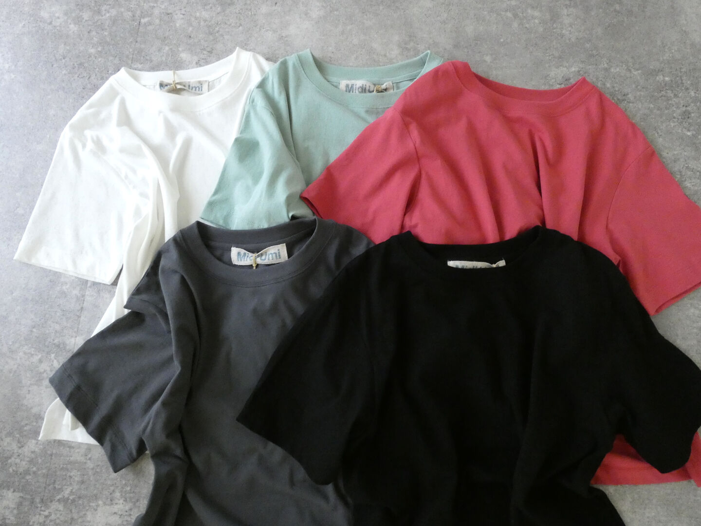 MidiUmi(ミディウミ) basic T shirt ベーシックTシャツの商品画像7