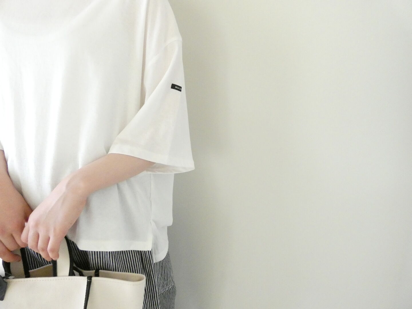 MidiUmi(ミディウミ) mock neck wide PO モックネックワイドプルオーバーの商品画像17