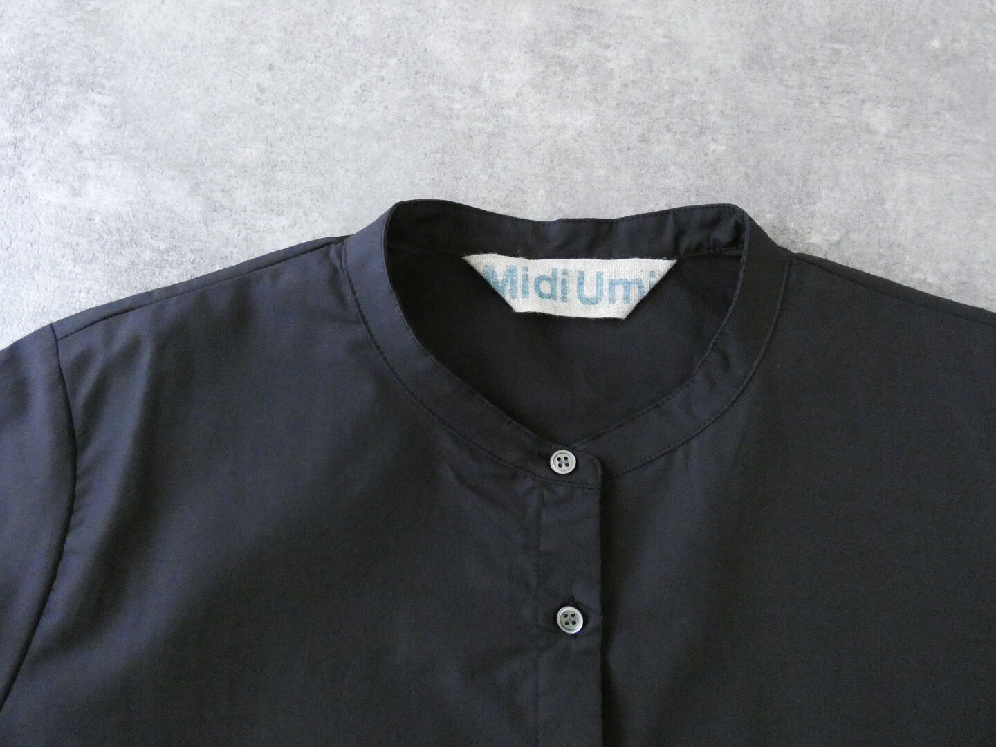 MidiUmi(ミディウミ) ballon shirt OP バルーンシャツワンピースの商品画像21