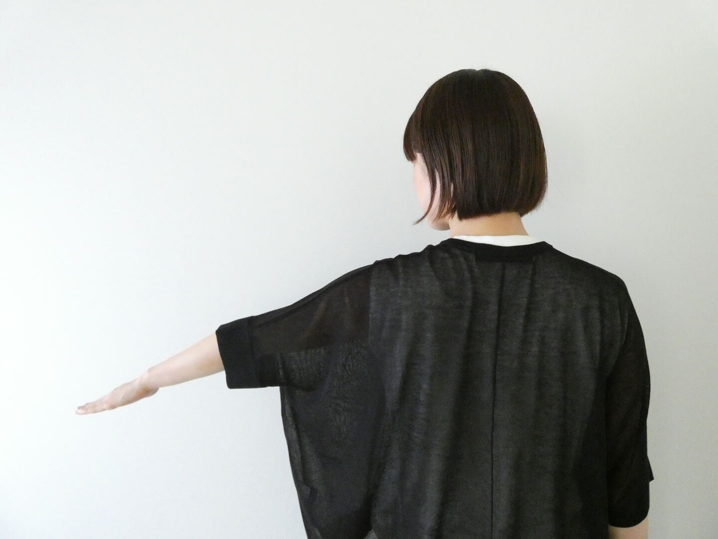 mizuiro ind(ミズイロインド) ハイガーゼワイドカーディガンの商品画像7