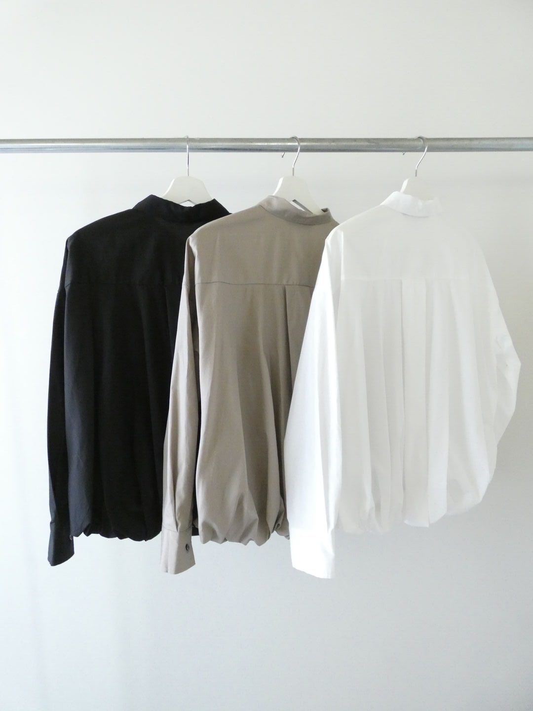 mizuiro ind(ミズイロインド) ロングスリーブバルーンシャツの商品画像10