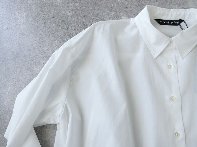 mizuiro ind(ミズイロインド) ロングスリーブバルーンシャツの商品画像19