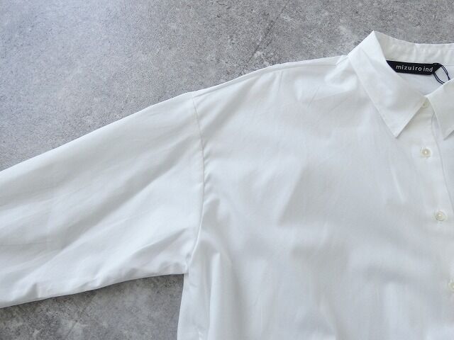 mizuiro ind(ミズイロインド) ロングスリーブバルーンシャツの商品画像22