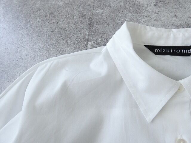 mizuiro ind(ミズイロインド) ロングスリーブバルーンシャツの商品画像24