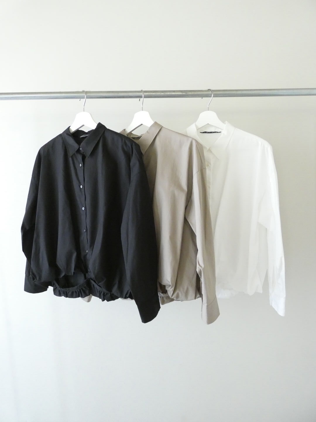 mizuiro ind(ミズイロインド) ロングスリーブバルーンシャツの商品画像9