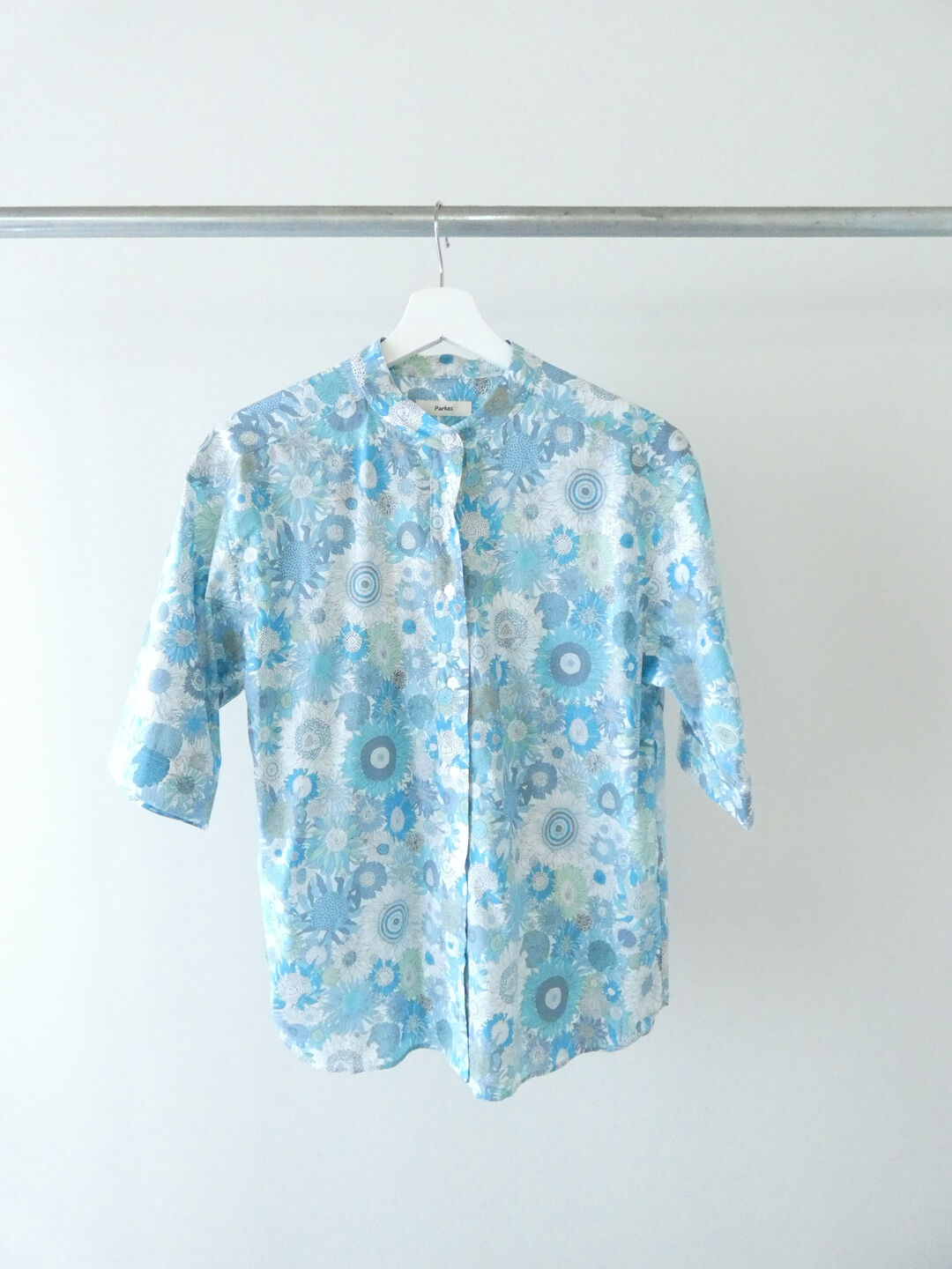 PK リバティSmall Susannaバンドカラードロップショルダーシャツの商品画像10