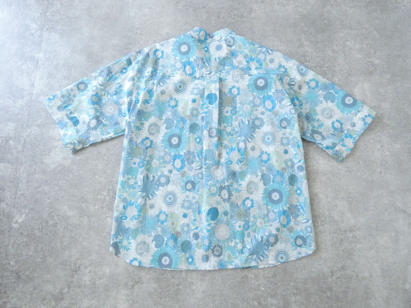 PK リバティSmall Susannaバンドカラードロップショルダーシャツの商品画像11
