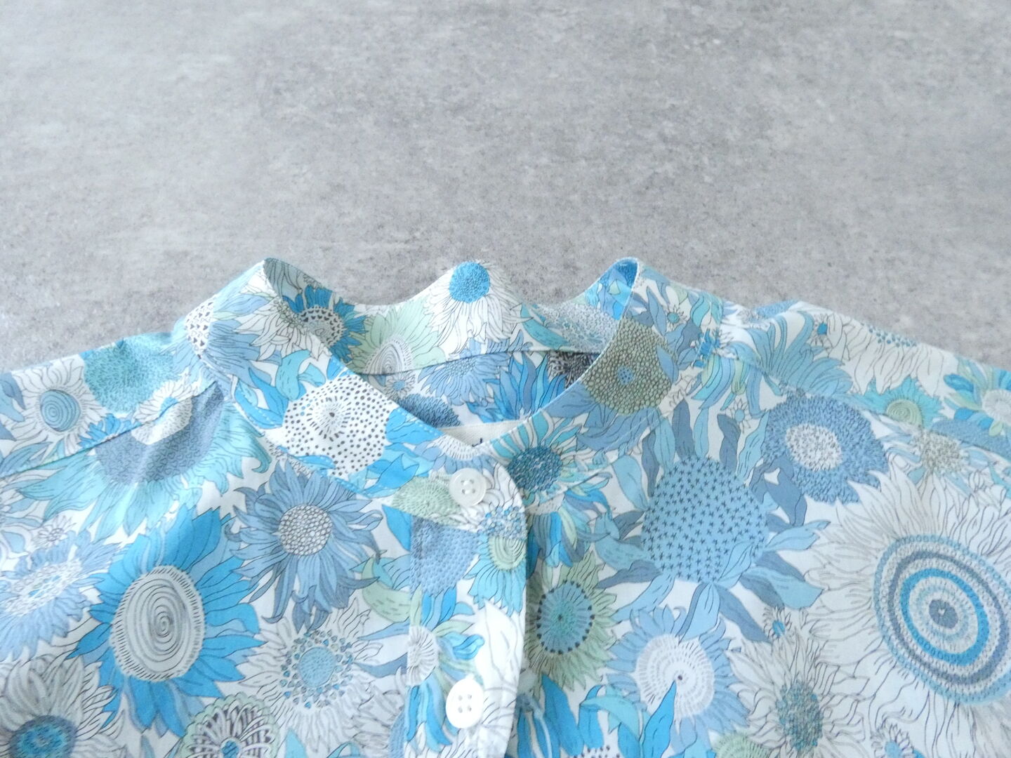 PK リバティSmall Susannaバンドカラードロップショルダーシャツの商品画像22