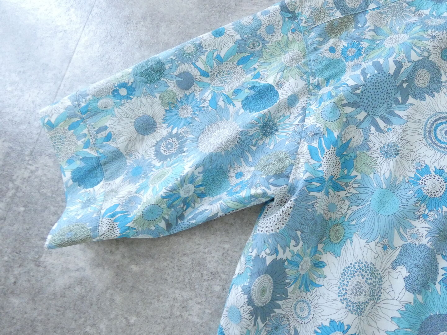 PK リバティSmall Susannaバンドカラードロップショルダーシャツの商品画像23