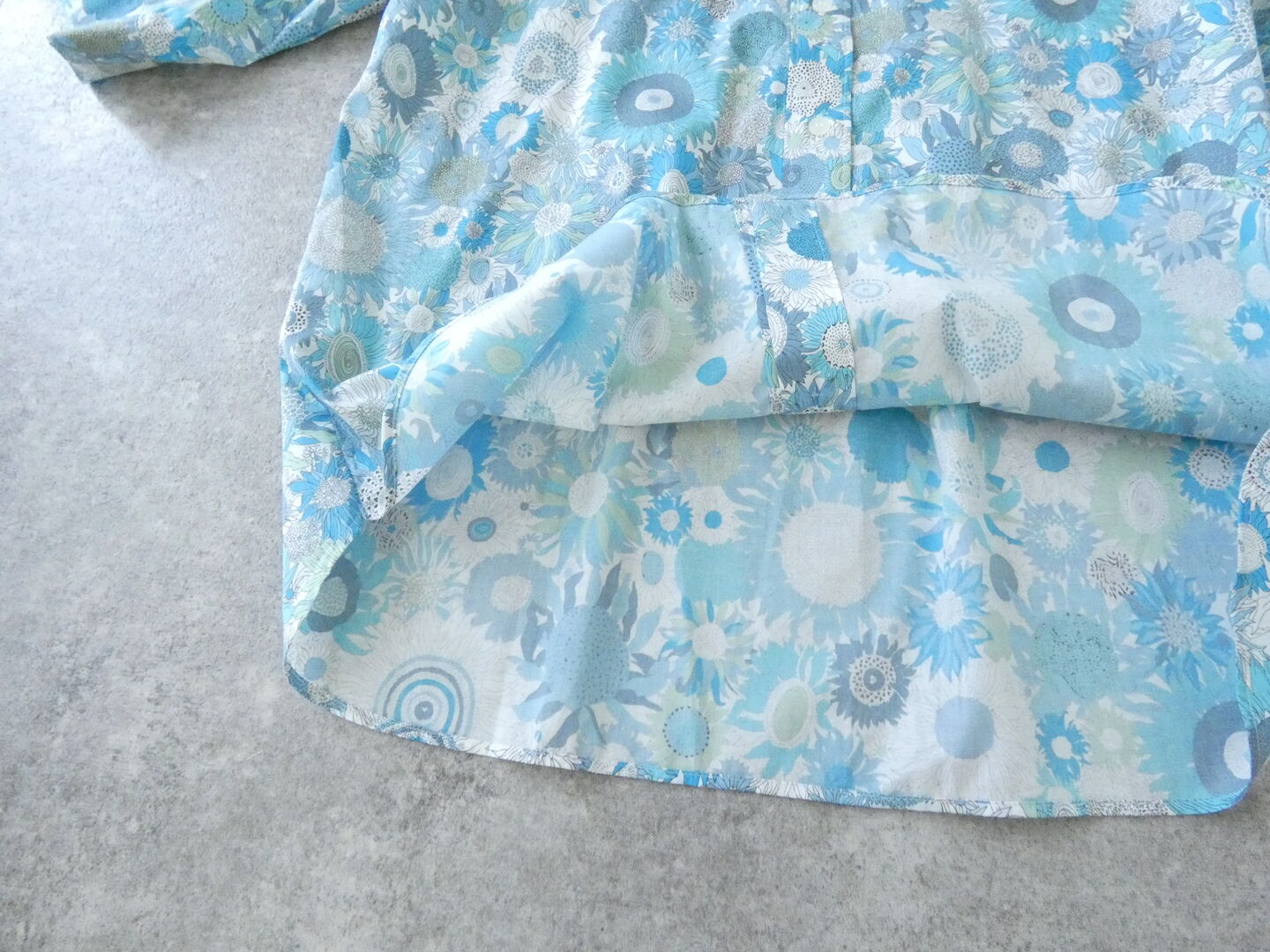 PK リバティSmall Susannaバンドカラードロップショルダーシャツの商品画像27