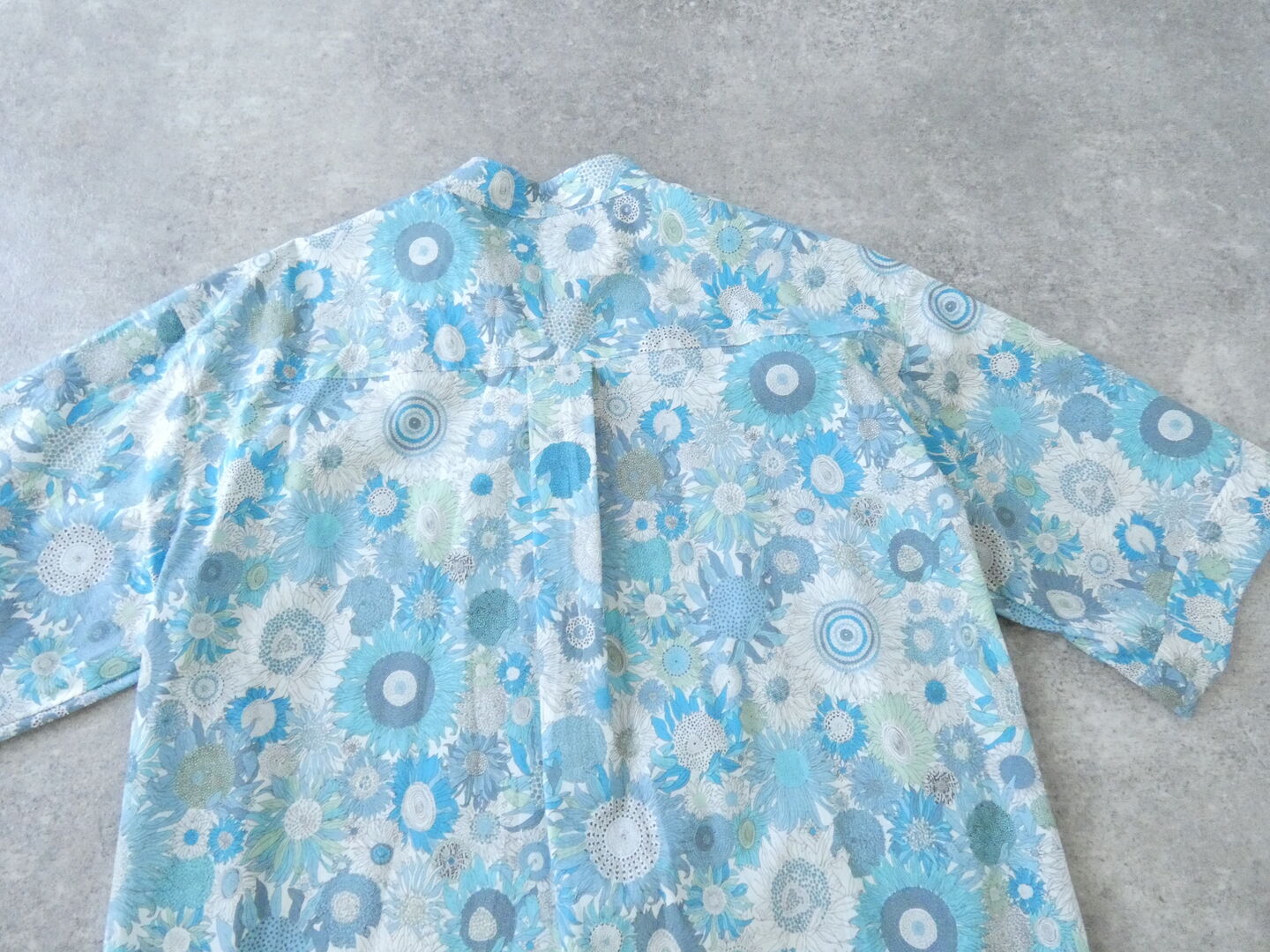 PK リバティSmall Susannaバンドカラードロップショルダーシャツの商品画像28