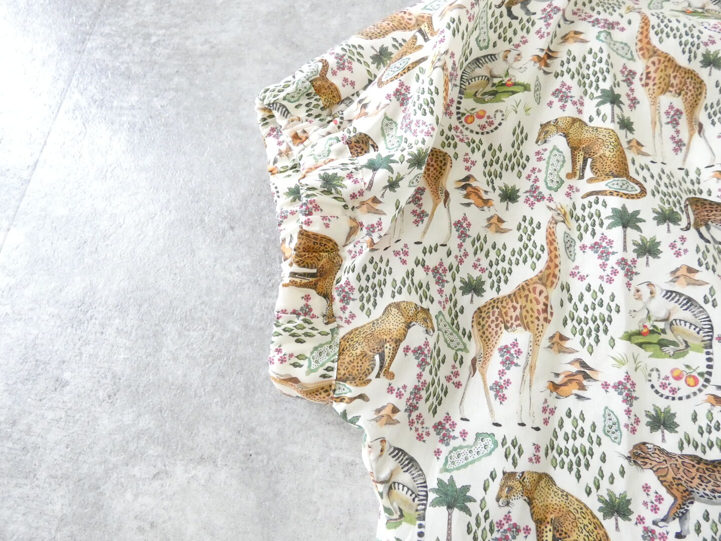 PK リバティPATTERN SAFARIスタンドオープンカラーブラウスの商品画像25
