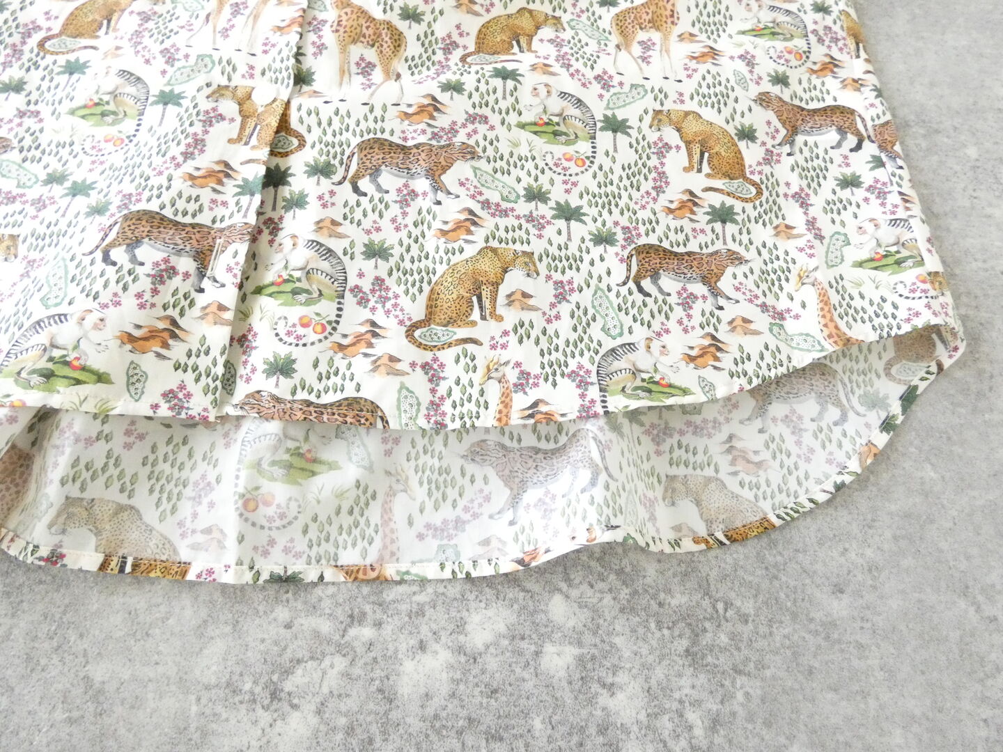 PK リバティPATTERN SAFARIスタンドオープンカラーブラウスの商品画像26